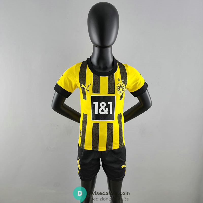 Maglia Borussia Dortmund Bambino Gara Home 2022/2023