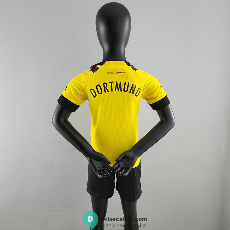 Maglia Borussia Dortmund Bambino Gara Home 2022/2023