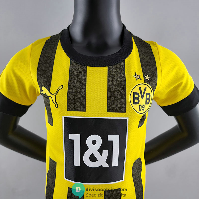 Maglia Borussia Dortmund Bambino Gara Home 2022/2023