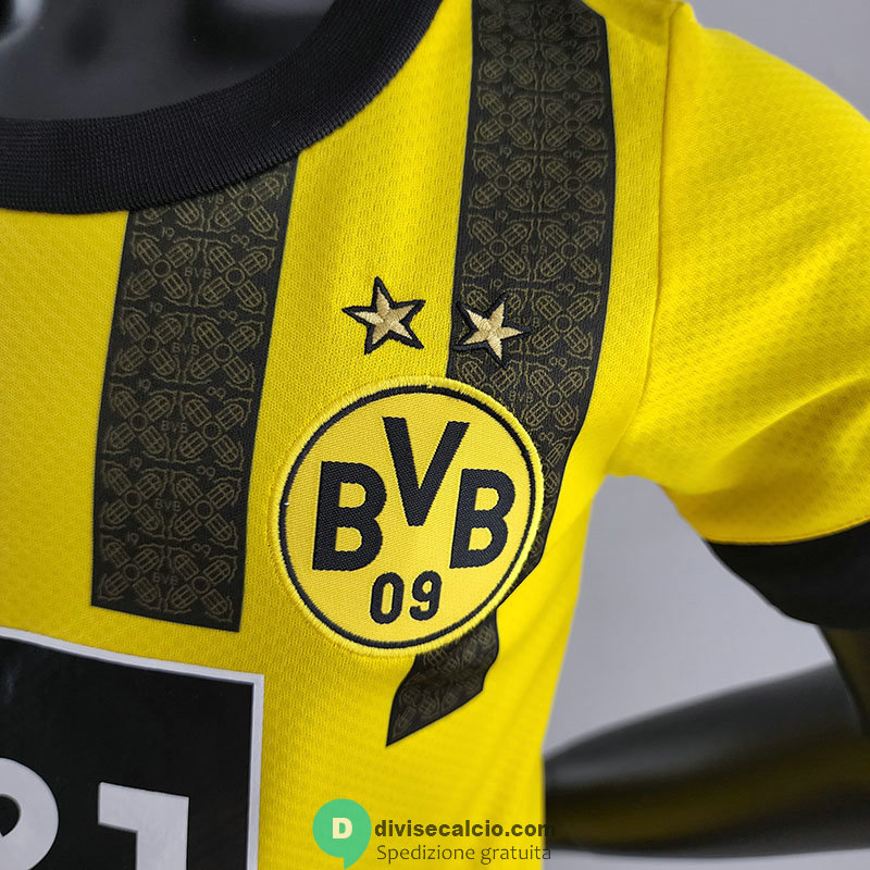 Maglia Borussia Dortmund Bambino Gara Home 2022/2023