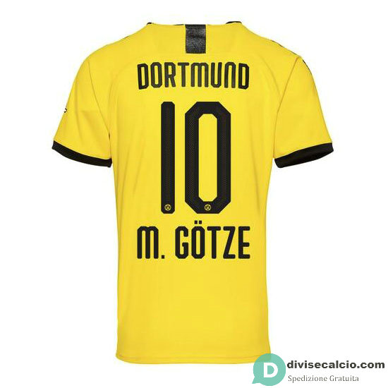 Maglia Borussia Dortmund Gara Home 10#M.GOTZE 2019-2020