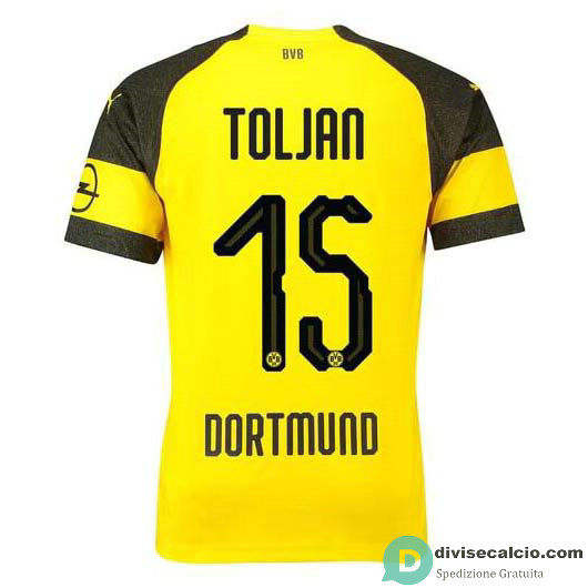 Maglia Borussia Dortmund Gara Home 15#TOLJAN 2018-2019