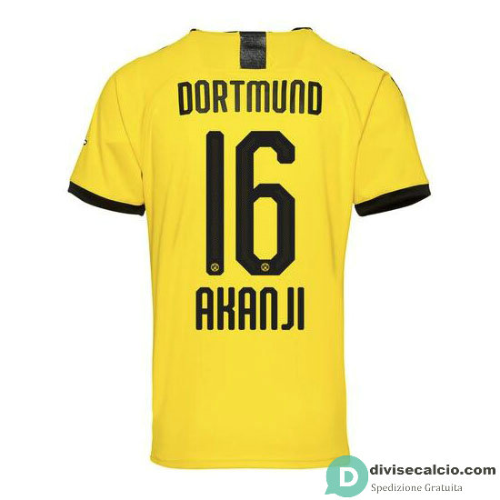 Maglia Borussia Dortmund Gara Home 16#AKANJI 2019-2020