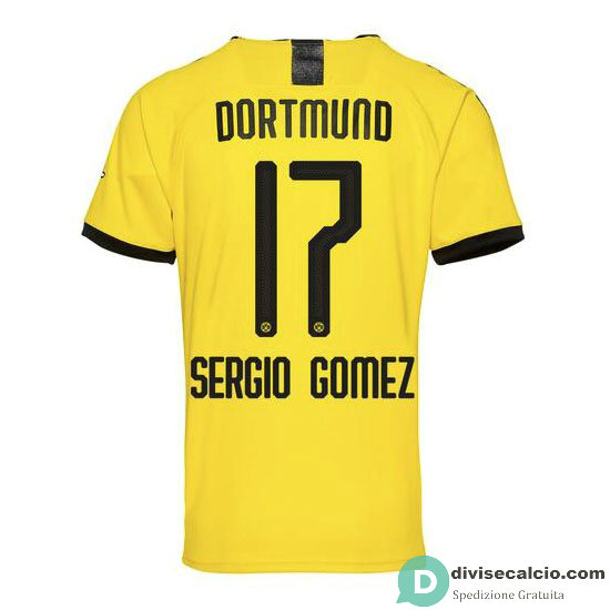 Maglia Borussia Dortmund Gara Home 17#SERGIO GOMEZ 2019-2020