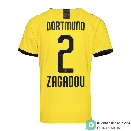 Maglia Borussia Dortmund Gara Home 2#ZAGADOU 2019-2020