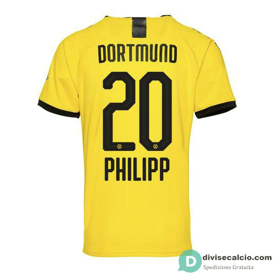 Maglia Borussia Dortmund Gara Home 20#PHILIPP 2019-2020