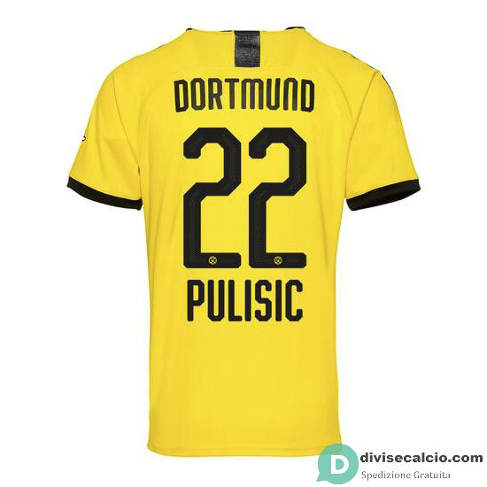 Maglia Borussia Dortmund Gara Home 22#PULISIC 2019-2020