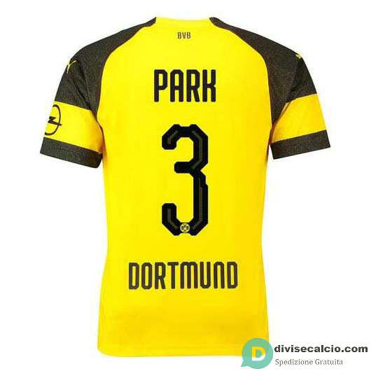 Maglia Borussia Dortmund Gara Home 3#PARK 2018-2019