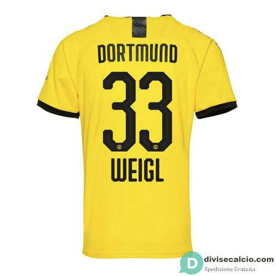 Maglia Borussia Dortmund Gara Home 33#WEIGL 2019-2020