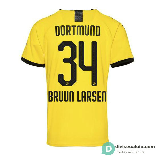 Maglia Borussia Dortmund Gara Home 34#BRUUN LARSEN 2019-2020