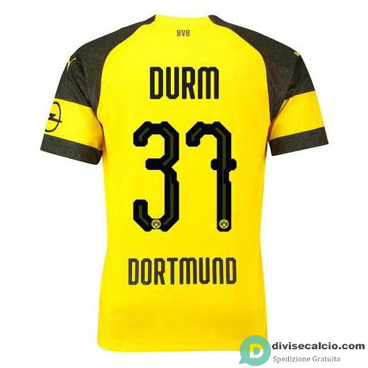 Maglia Borussia Dortmund Gara Home 37#DURM 2018-2019