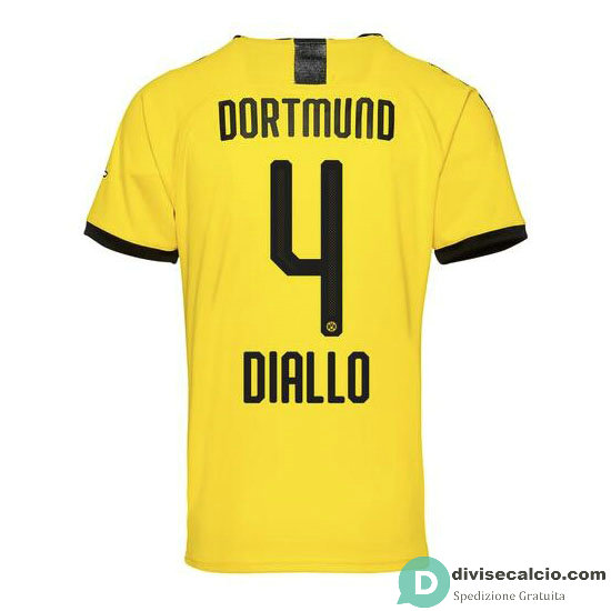 Maglia Borussia Dortmund Gara Home 4#DIALLO 2019-2020
