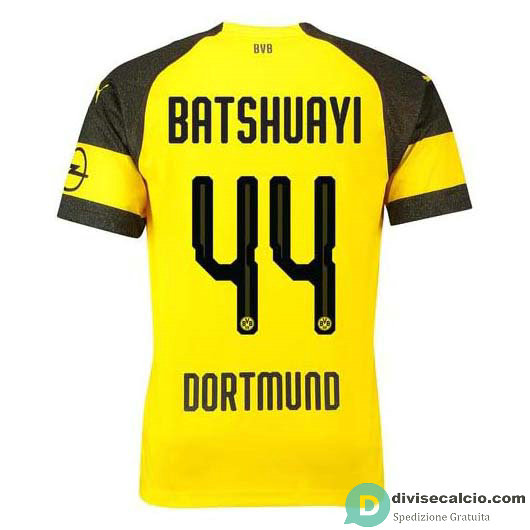 Maglia Borussia Dortmund Gara Home 44#BATSHUAYI 2018-2019