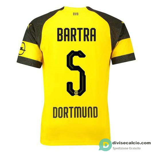 Maglia Borussia Dortmund Gara Home 5#BARTRA 2018-2019
