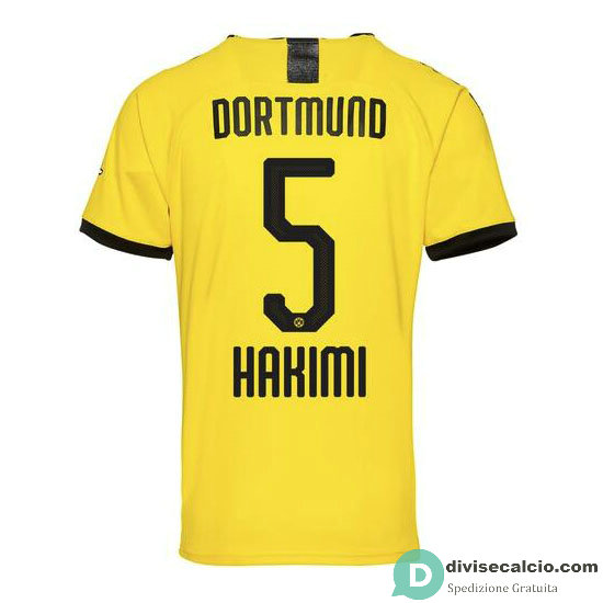 Maglia Borussia Dortmund Gara Home 5#HAKIMI 2019-2020