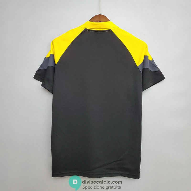 Maglia Borussia Dortmund Polo Black Yellow 2020/2021