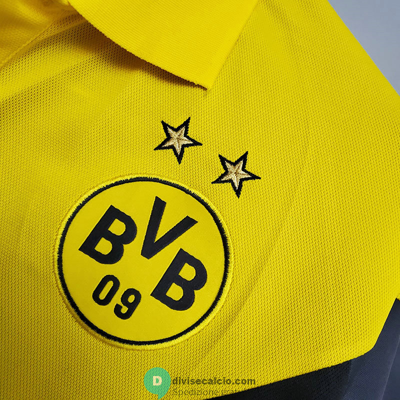 Maglia Borussia Dortmund Polo Black Yellow 2020/2021