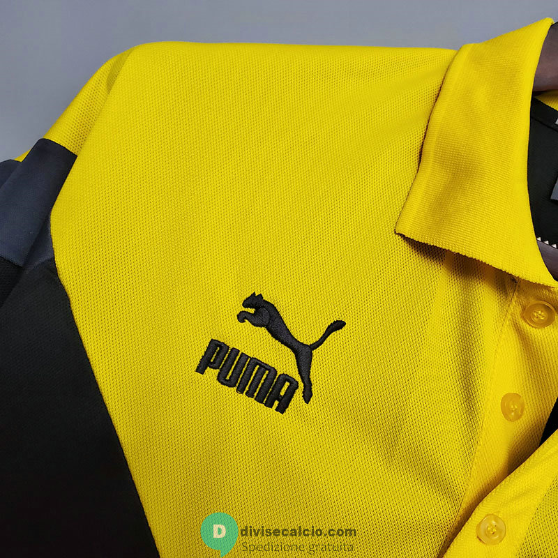 Maglia Borussia Dortmund Polo Black Yellow 2020/2021