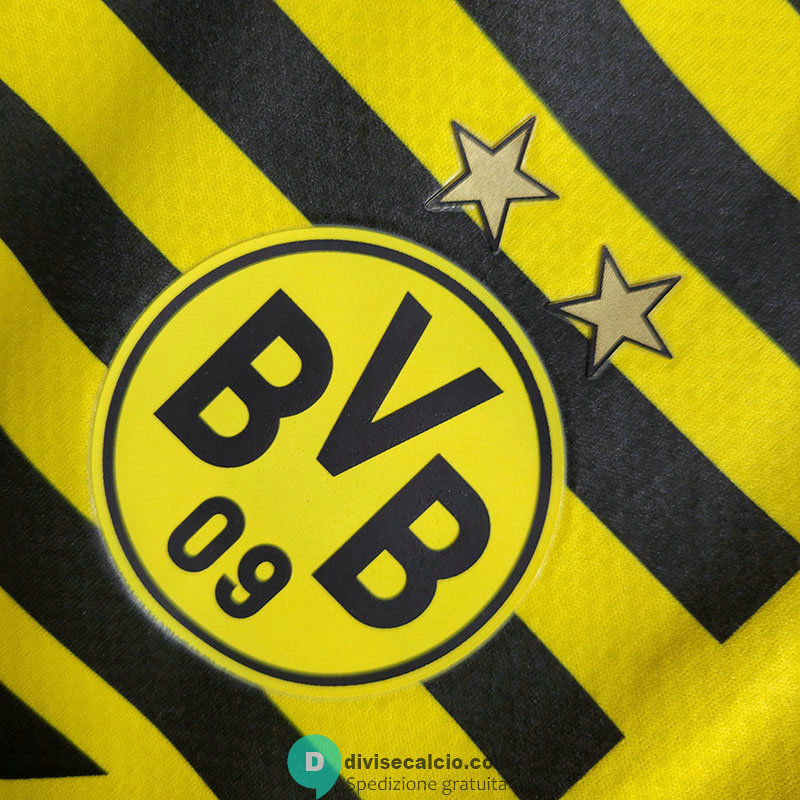 Maglia Borussia Dortmund Pre Match Training Yellow I 2022/2023