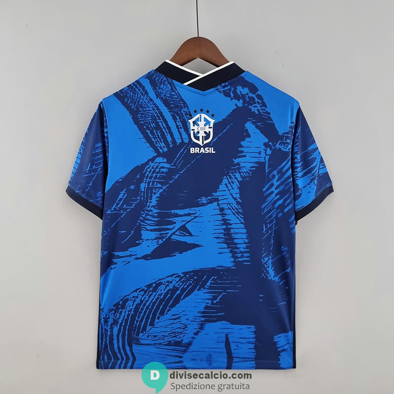 Maglia Brasile Classic Blue I 2022/2023