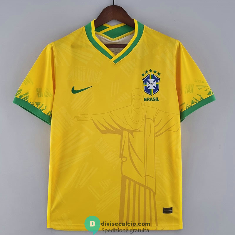 Maglia Brasile Classic Yellow I 2022/2023