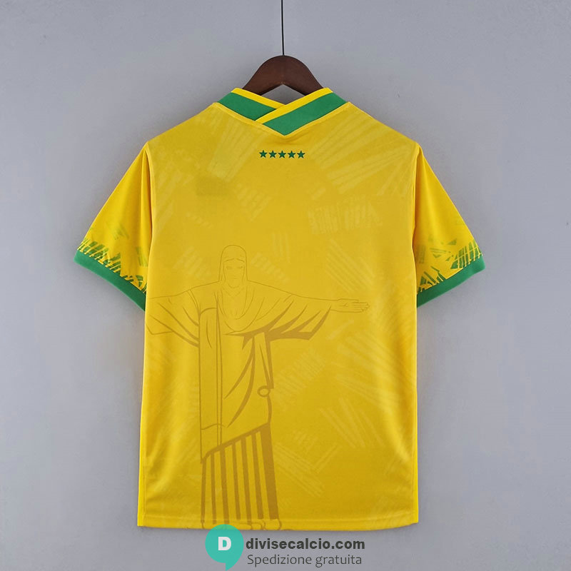 Maglia Brasile Classic Yellow I 2022/2023