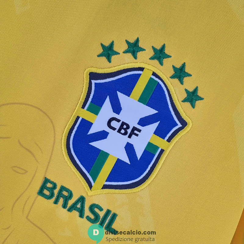 Maglia Brasile Classic Yellow I 2022/2023