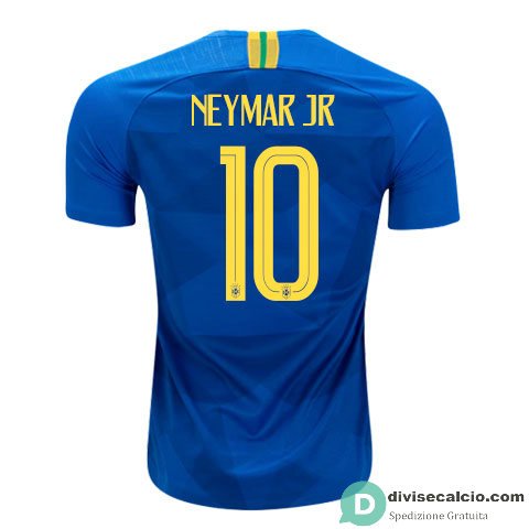 Maglia Brasile Gara Away 10#NEYMAR JR 2018