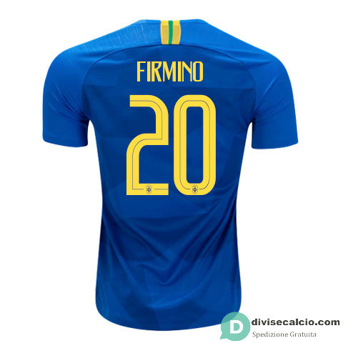 Maglia Brasile Gara Away 20#FIRMINO 2018