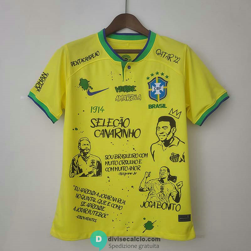 Maglia Brasile Graffiti Edition 2022/2023