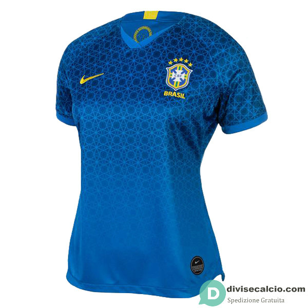 Maglia Brasile Donna World Cup Gara Away 2019