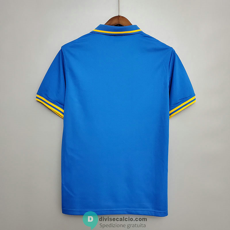 Maglia Brasile Polo Blue 2020/2021