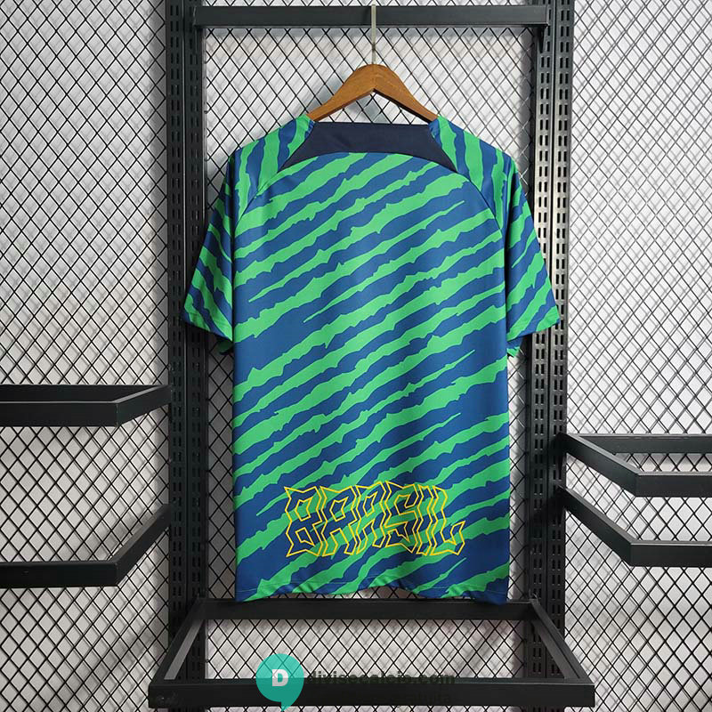 Maglia Brasile Special Edition Green Blue 2022/2023