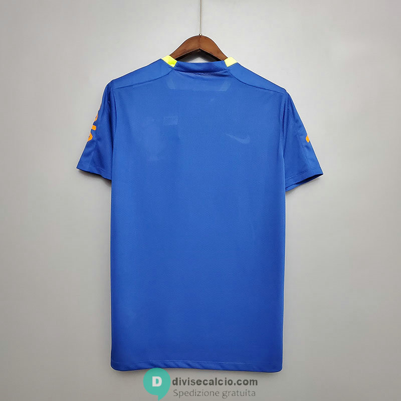 Maglia Brasile Training Blue 2020/2021