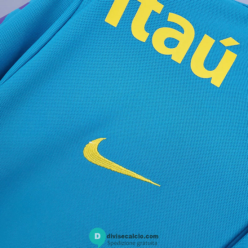 Maglia Brasile Training Blue II 2021/2022