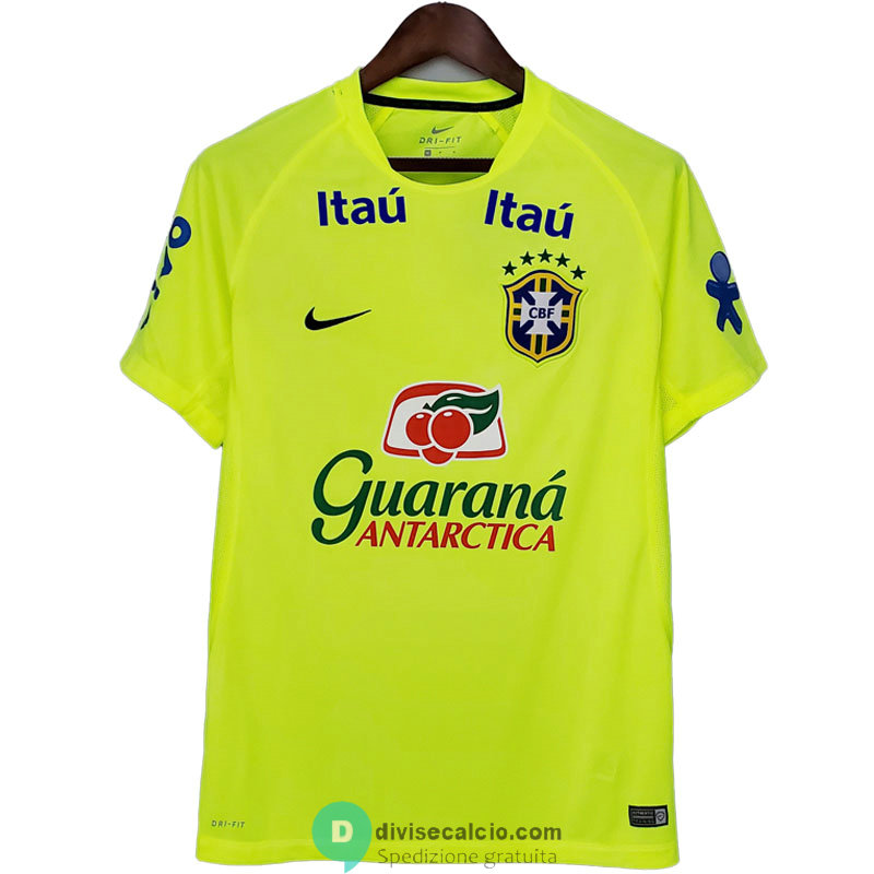 Maglia Brasile Training Green 2020/2021