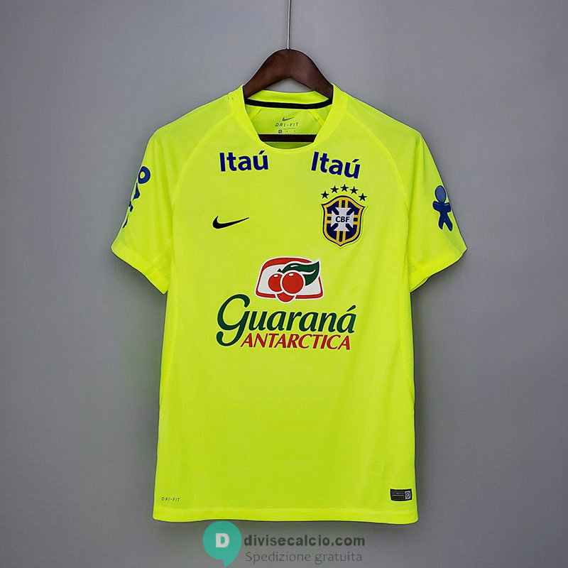 Maglia Brasile Training Green 2020/2021