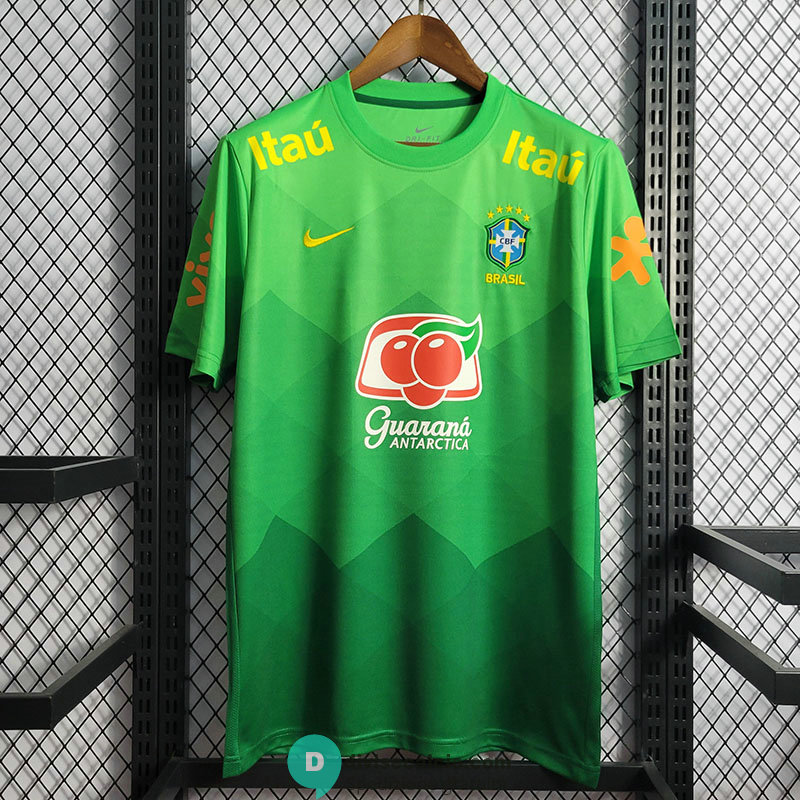 Maglia Brasile Training Green II 2022/2023