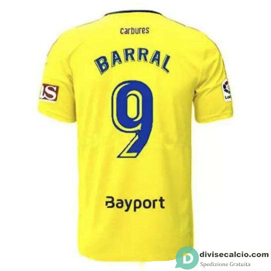 Maglia Cadiz Gara Home 9#BARRAL 2018-2019