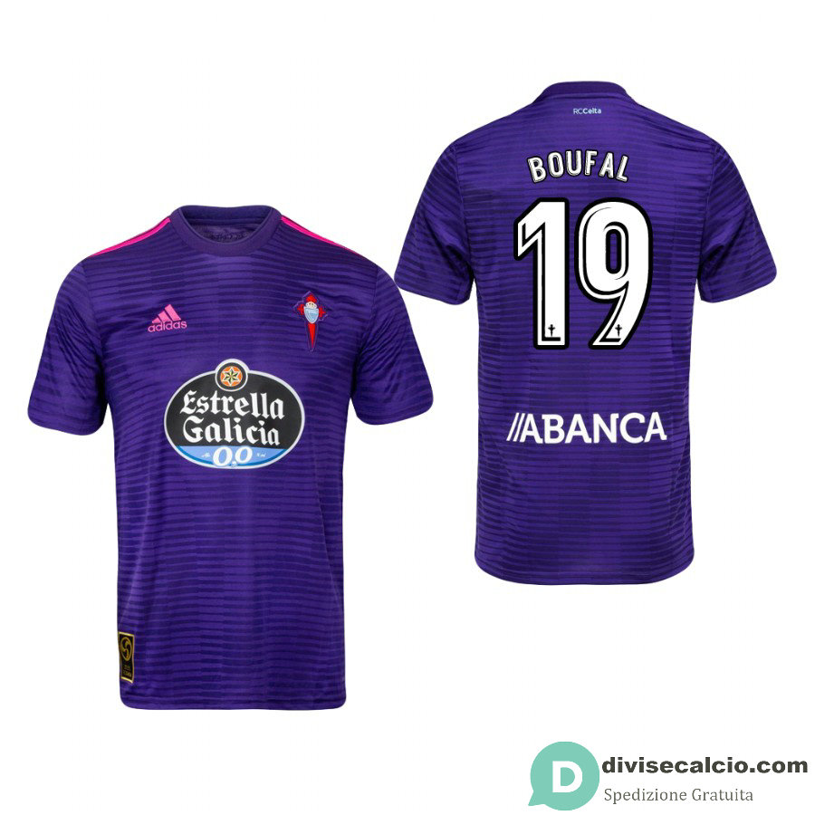 Maglia Celta Vigo Gara Away 19#BOUFAL 2018-2019