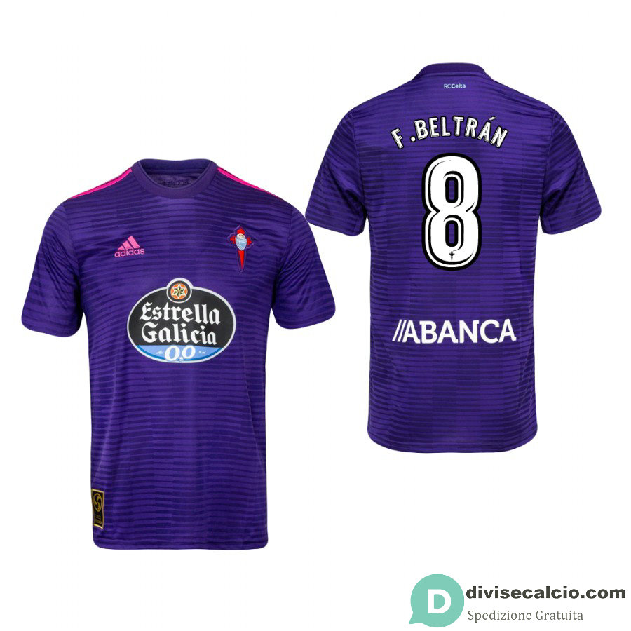 Maglia Celta Vigo Gara Away 8#F.BELTRAN 2018-2019