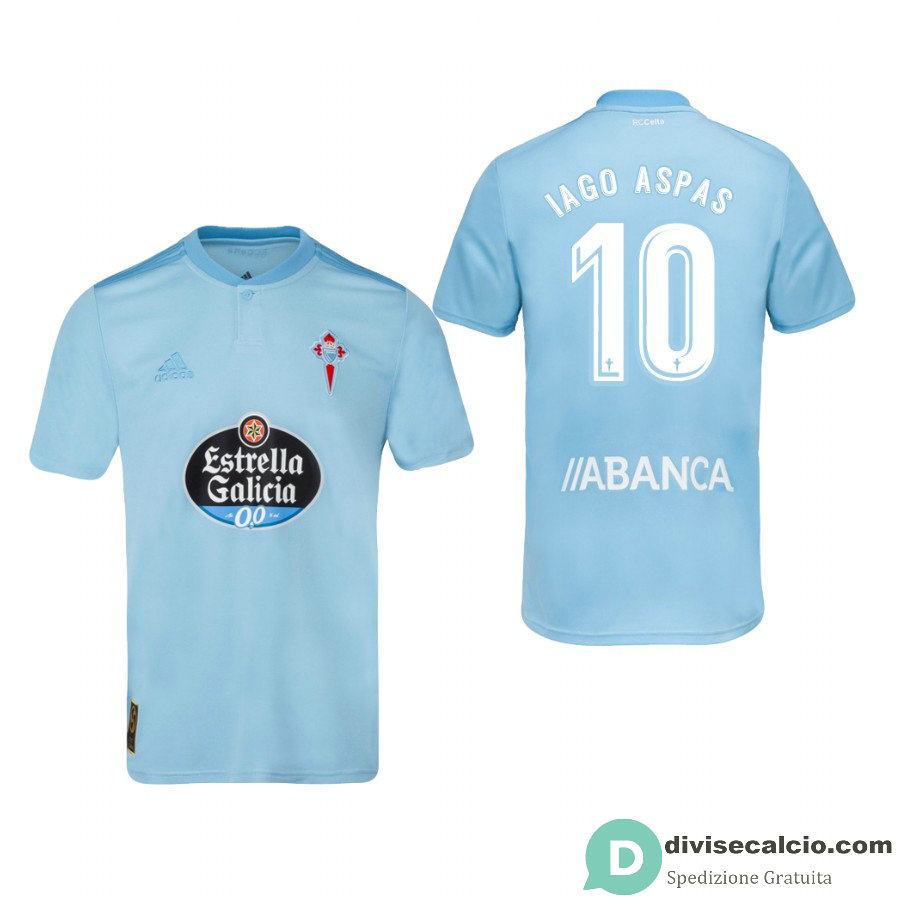 Maglia Celta Vigo Gara Home 10#IAGO ASPAS 2018-2019