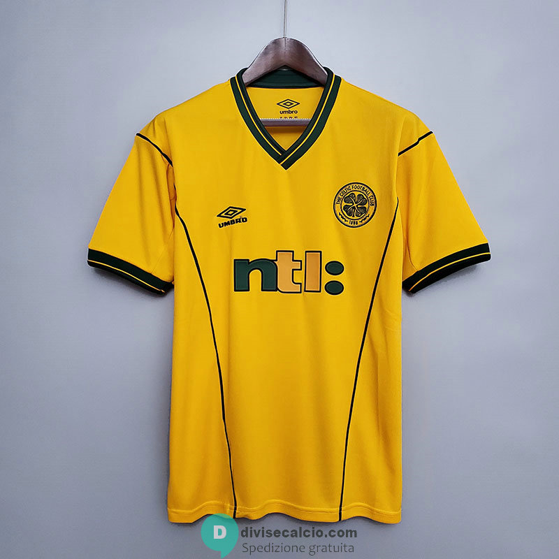 Maglia Celtic Retro Gara Away 2001 2003