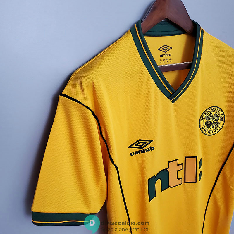 Maglia Celtic Retro Gara Away 2001 2003