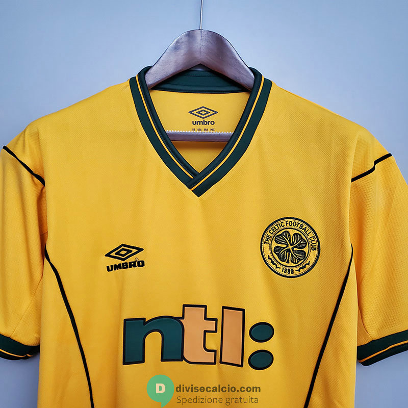 Maglia Celtic Retro Gara Away 2001 2003