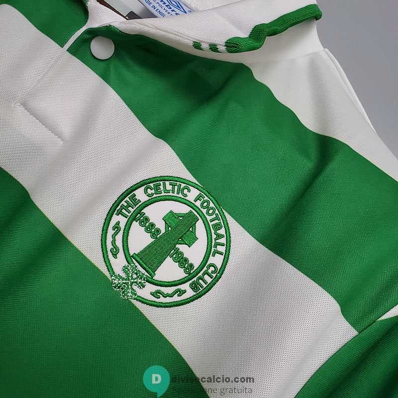 Maglia Celtic Retro Gara Home 1987 1989