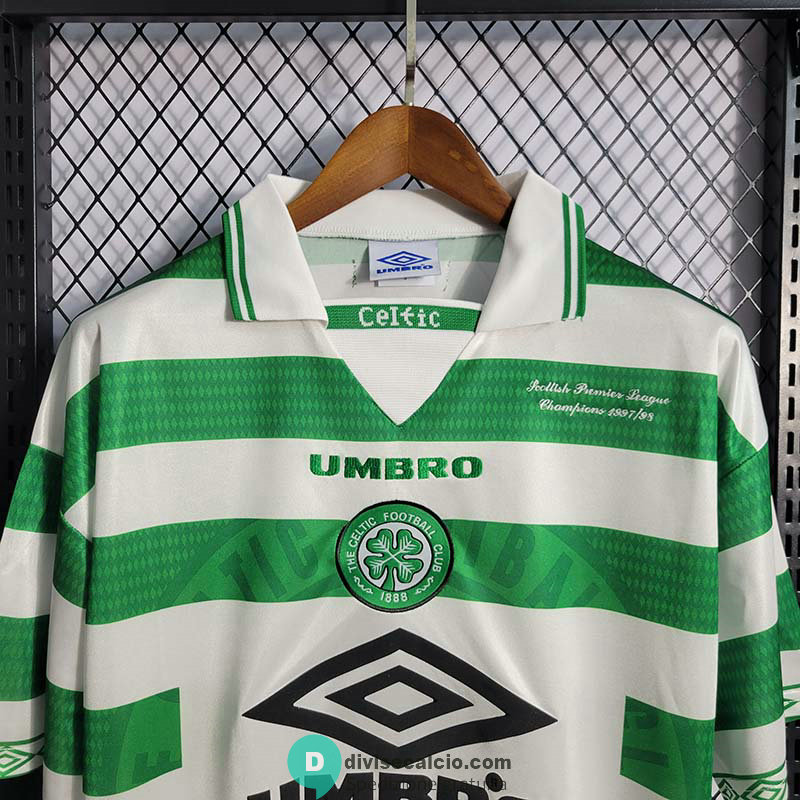 Maglia Celtic Retro Gara Home 1998/1999