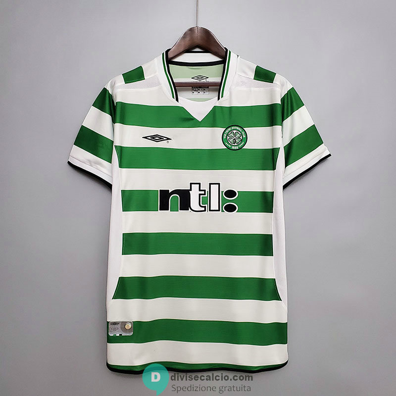 Maglia Celtic Retro Gara Home 2001 2003