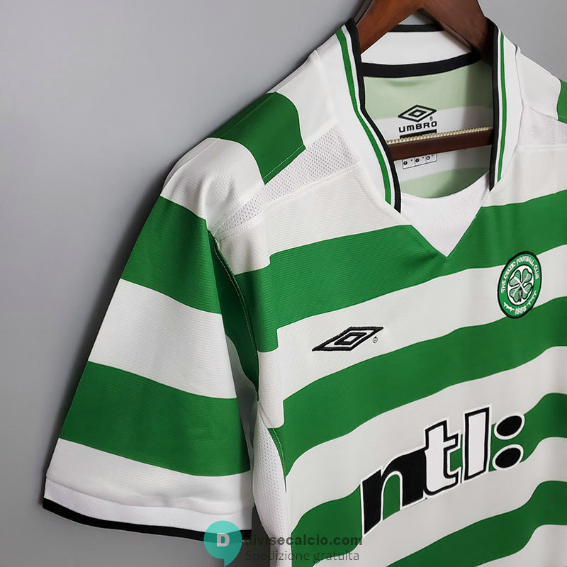 Maglia Celtic Retro Gara Home 2001 2003