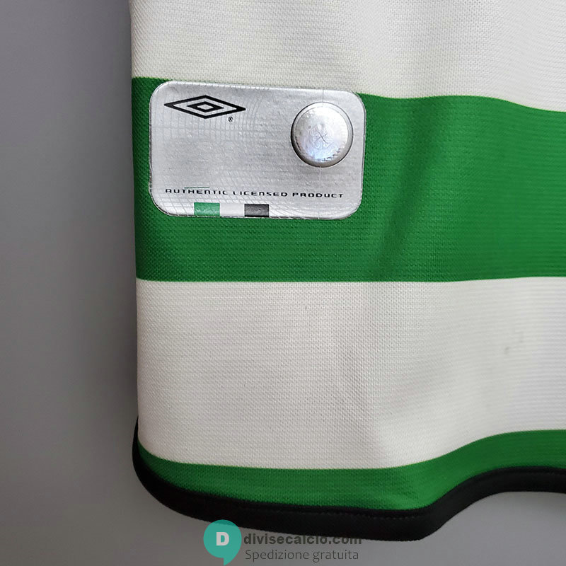 Maglia Celtic Retro Gara Home 2001 2003